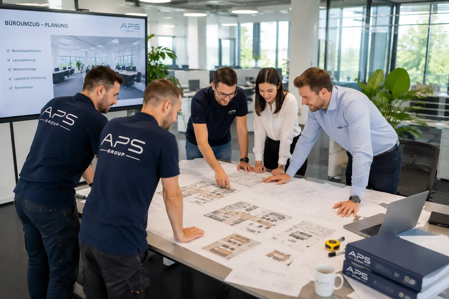 Planung von Möbelmontage und Möbelabbau