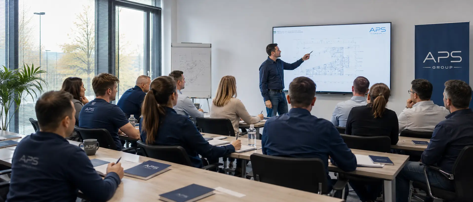 Weiterbildung der Mitarbeiter des APS Group Umzugsservice