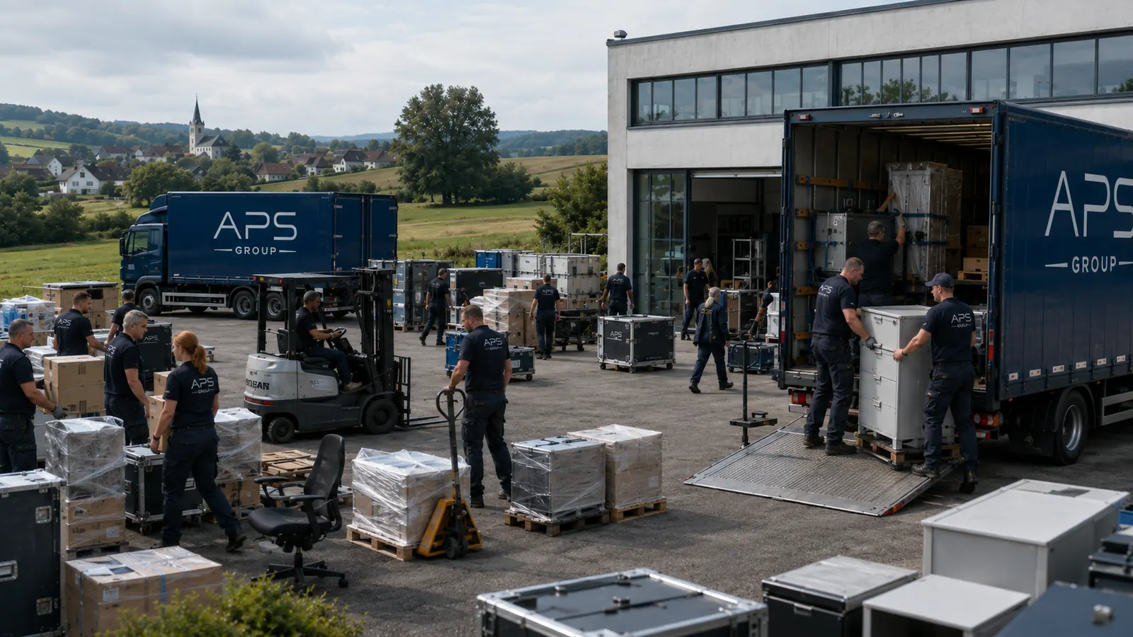 Firmenumzug und Büroumzug durch APS Group