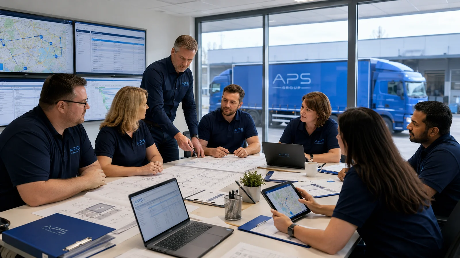 Umzugsplanung und Transportlogistik durch APS Group
